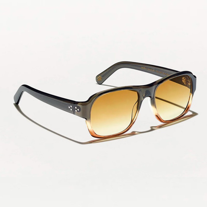 Las Shvitz Sun en Grey Brown Fade con Chestnut Fade custom made tints vista 3q