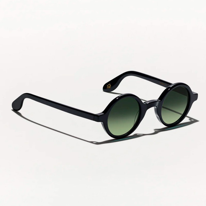 Las Zolman Sun en Black con Forest Wood custom made tints  vista  3q