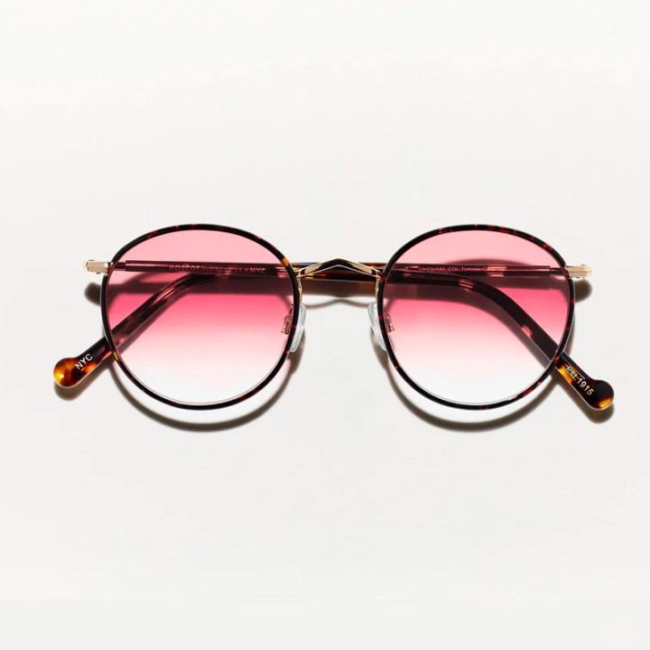 The Zev Tortoise with Big Apple Fade Custom Made Tints lenses