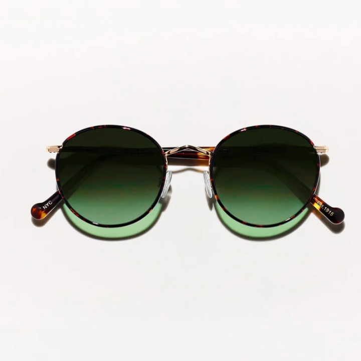 The Zev Tortoise with Forest wood Custom Made Tints lenses