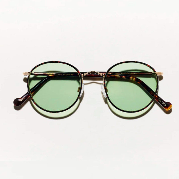 Las Zev Tortoise con lentes Custom Made Tints Limelight