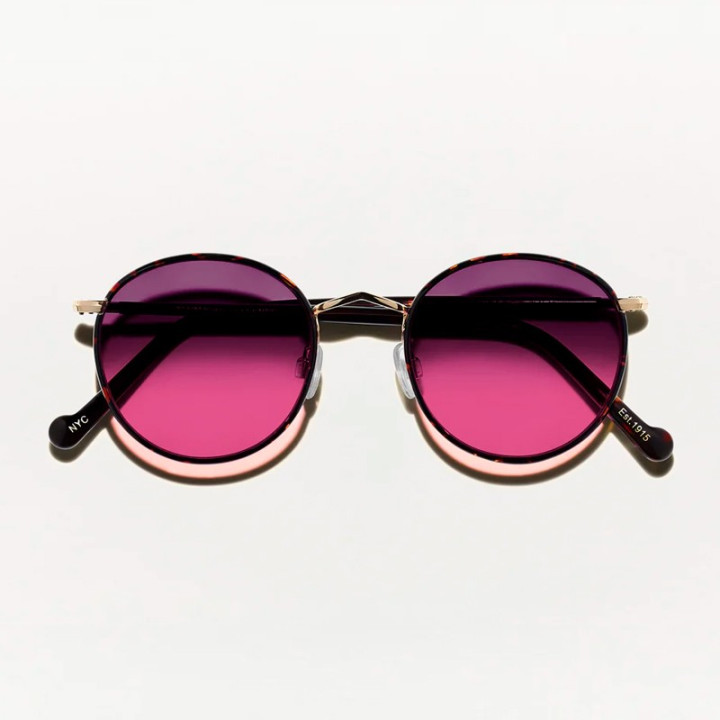Las Zev Tortoise con lentes Custom Made Tints Westside Sunset