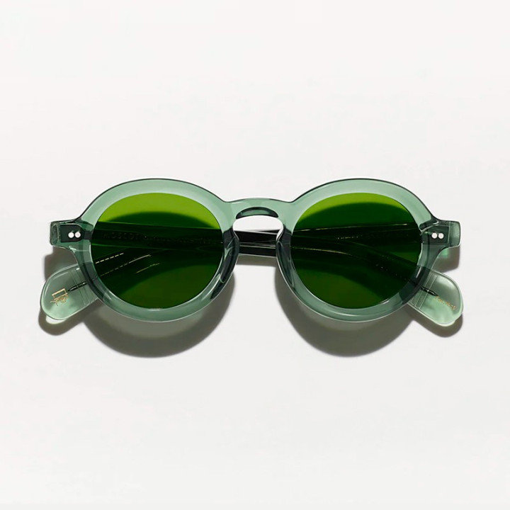 The Moygel Sun in Pine with Green Tinted Lenses