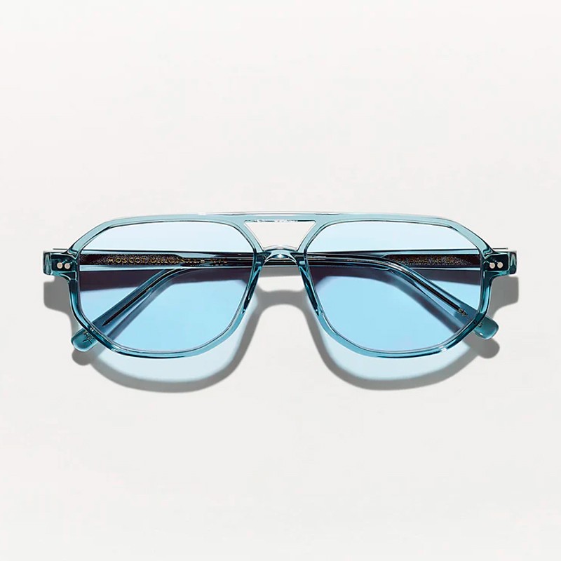 Las  Gazeektal sun en light blue con bel air blue custom made tints