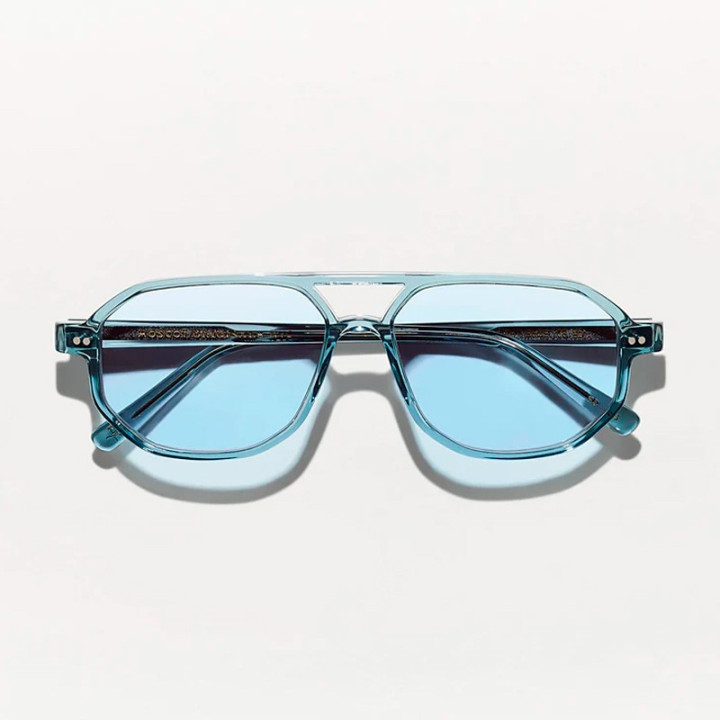 Las  Gazeektal sun en light blue con bel air blue custom made tints