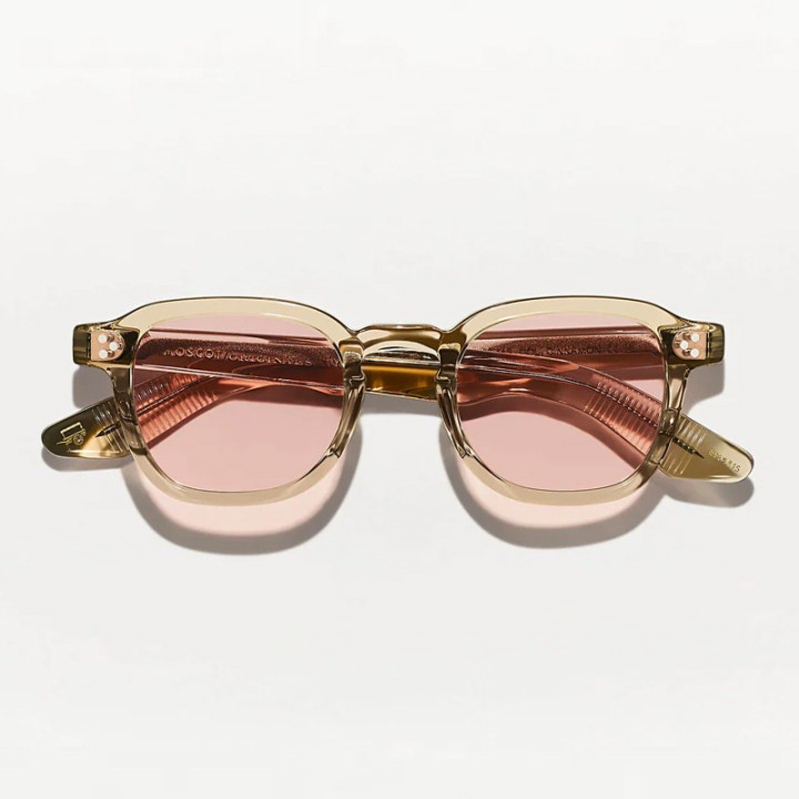 The Momza Pastel with custom made tints new york rose lenses