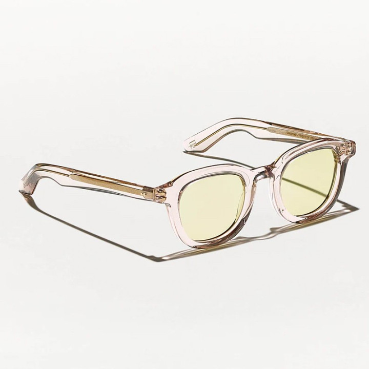 Las Dahven pastel con  pastel yellow custom made tints lenses vista 3q