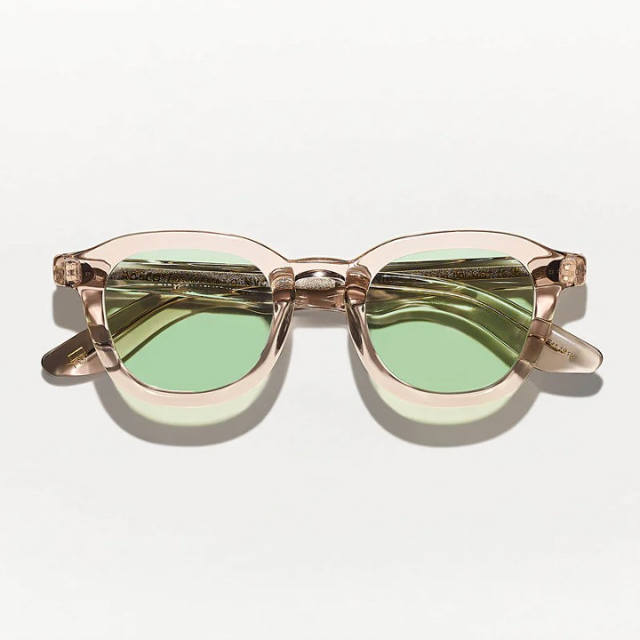 The Dahven pastel with limelight custom made tints lenses