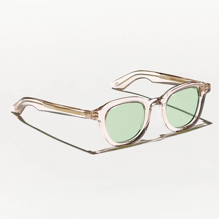 The Dahven pastel with limelight custom made tints lenses 3q view