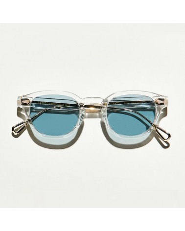 Las LEMTOSH-TT SE SUN en crystal gold con lentes minerales azules