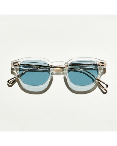 Las LEMTOSH-TT SE SUN en crystal gold con lentes minerales azules