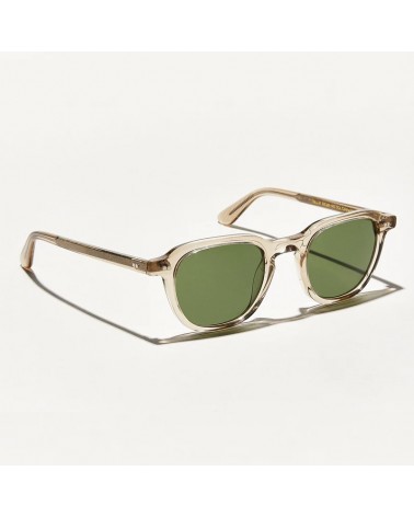 The Billik Sun in Cinnamon with calibar green glass lenses 3q view