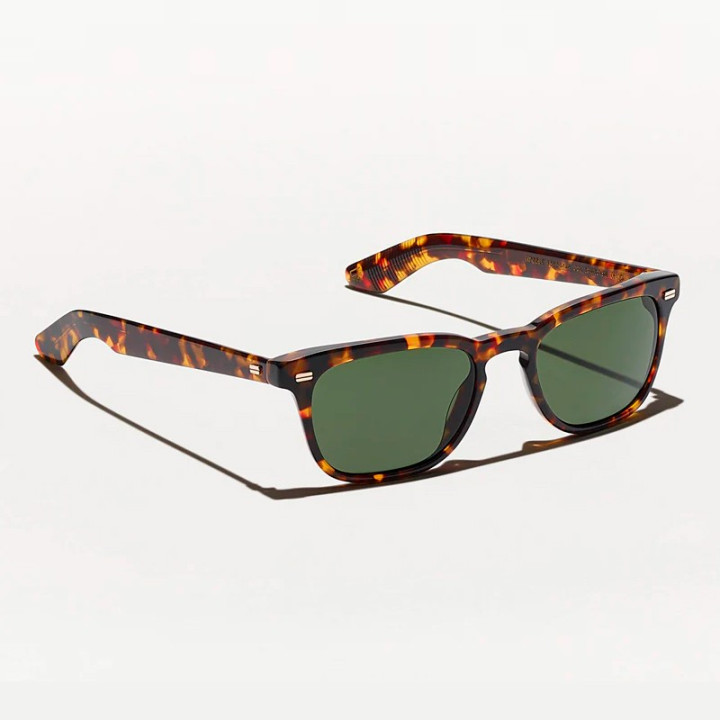 Las Mobble Sun en Tortoise con lentes minerales G15 vista 3q
