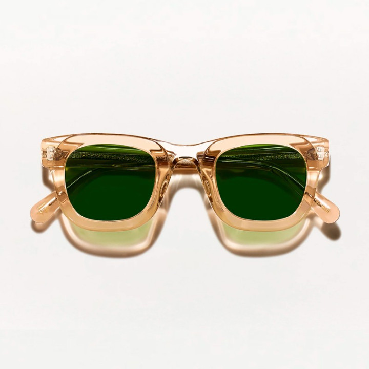 Las Fritz sun  Cinnamon Flesh con lentes calibar green