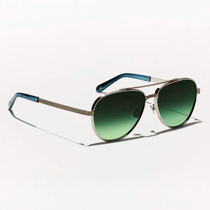 Las Shav Sun en Silver con Forest Wood custom made tints vista 3q