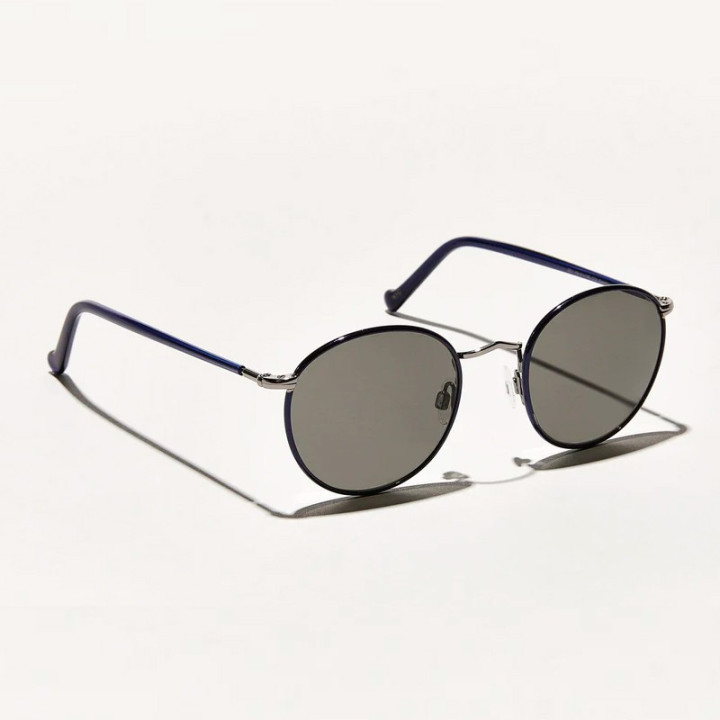 The Zev Sun in SApphire pewter 3q view