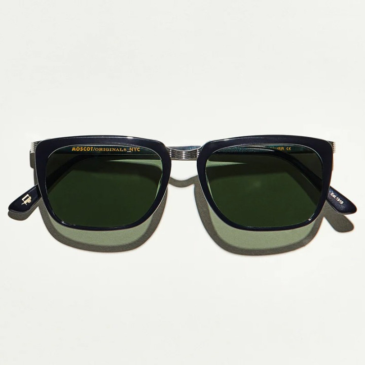 Las Klug Sun black silver con lentes minerales G15