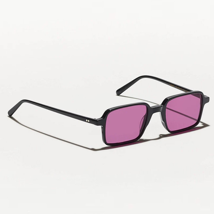 Las Shindig Black con lentes purple nurple custom made tints vista 3q