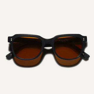 The  Morris Sun black matte with cosmitan brown glass lenses