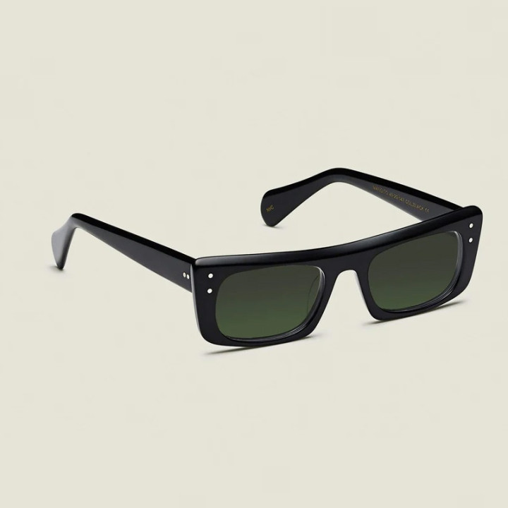 Las Mangito Sun black con lentes minerales G15 vista 3q