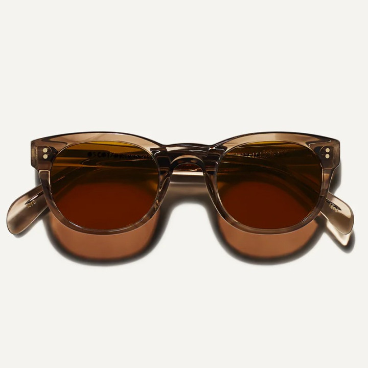 Las Mensch Sun Brown Ash con lentes minerales cosmitan brown