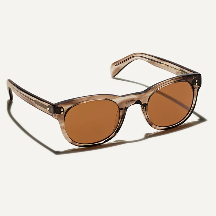 Las Mensch Sun Brown Ash con lentes minerales cosmitan brown vista 3q