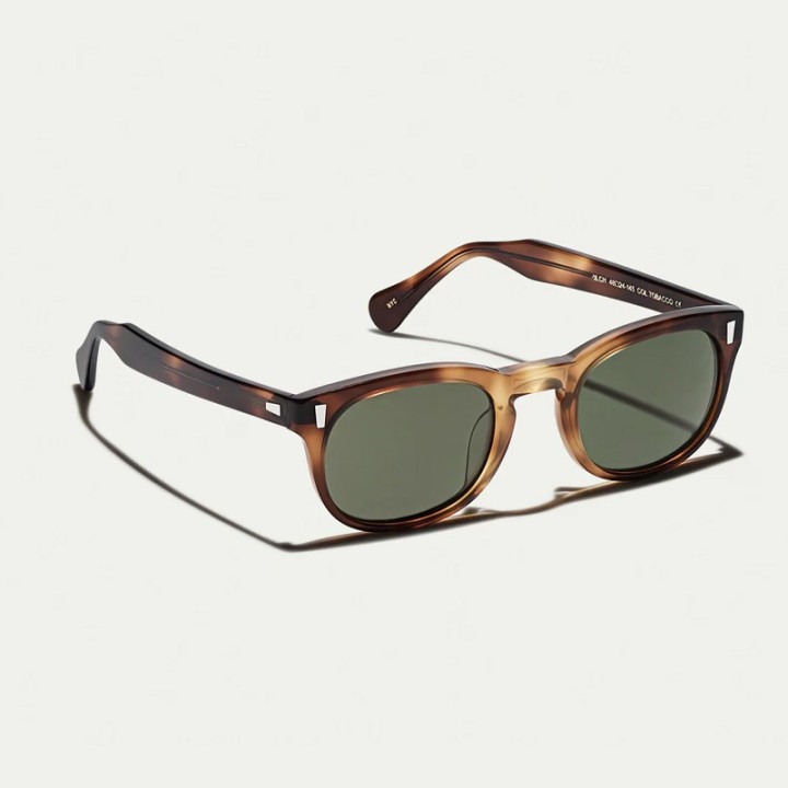 The Zilch Sun in tobacco with g15 glass lenses (3q view)