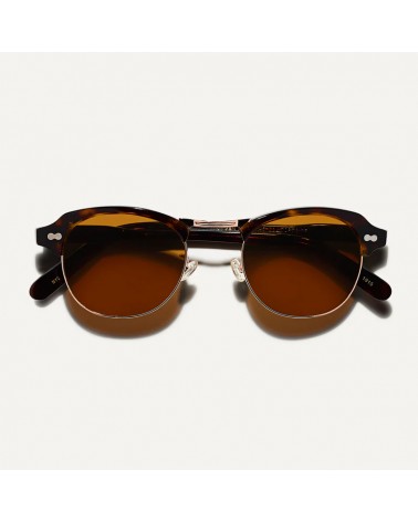 Las Oygen Sun en Tortoise Gold con lentes minerales cosmitan brown