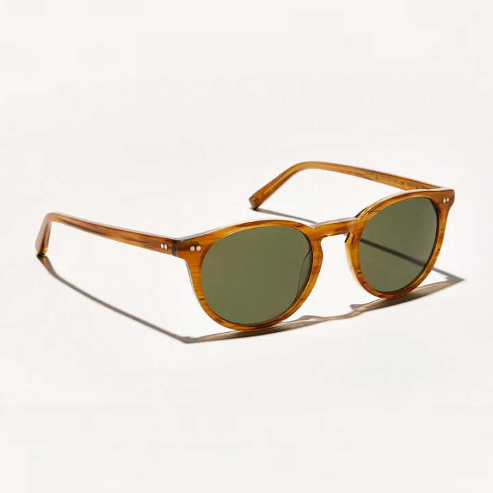 Las Frankie Sun Blonde with Green lenses vista 3q