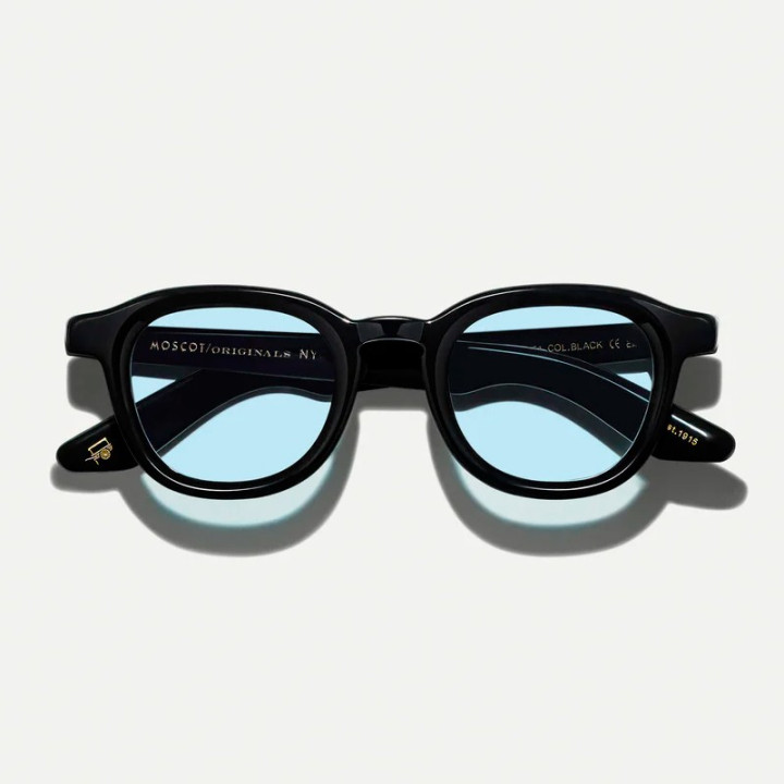 The Dahven Black with Bel Air Blue custom made tints