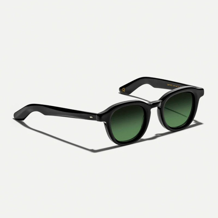 Las Dahven Black con lentes Forest Wood custom made tints (vista 3q)