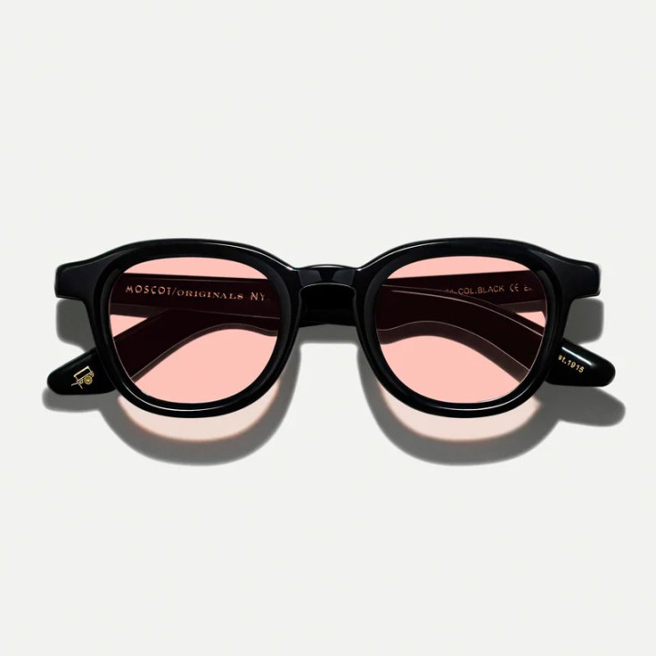 Las Dahven Black con lentes New York Rose custom made tints