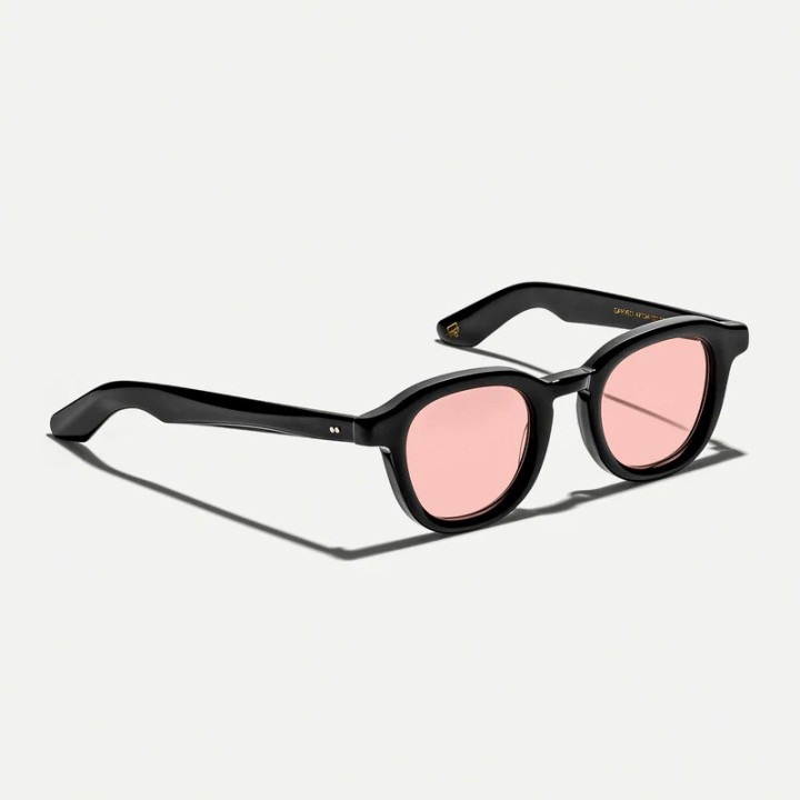 Las Dahven Black con lentes New York Rose custom made tints (vista 3q)