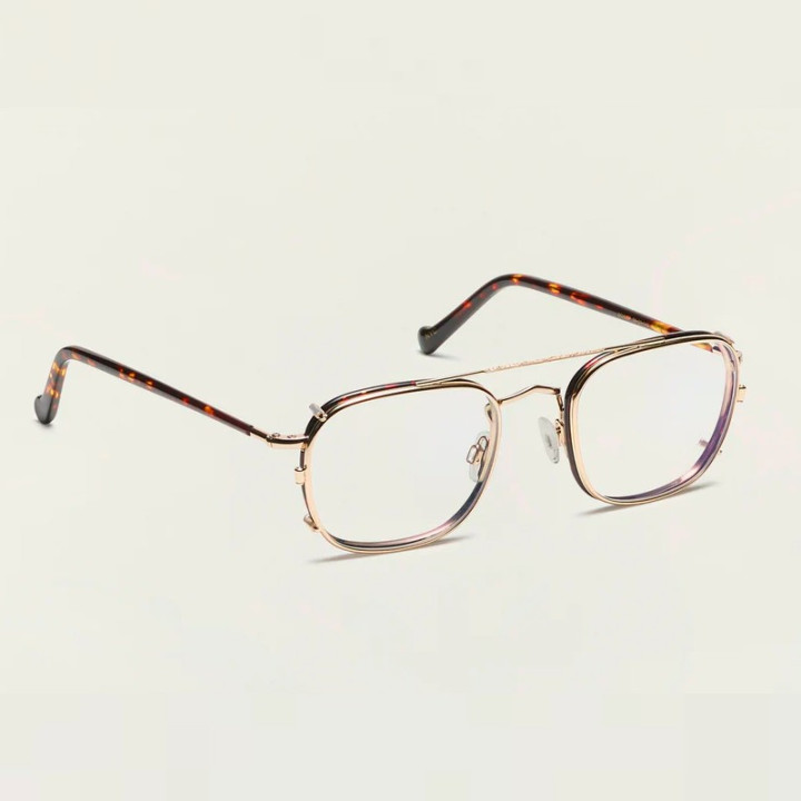 Schlep clip gold with blue light filter 3q