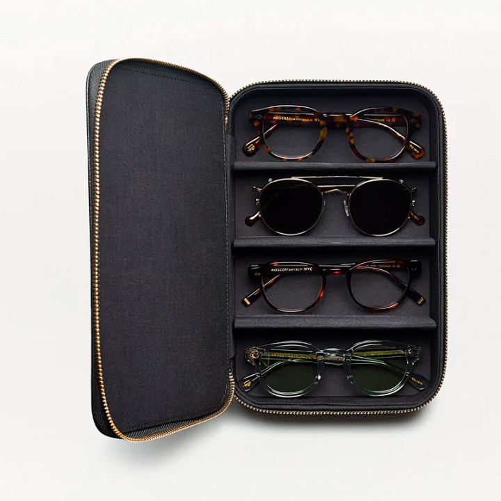 Moscot travel case open