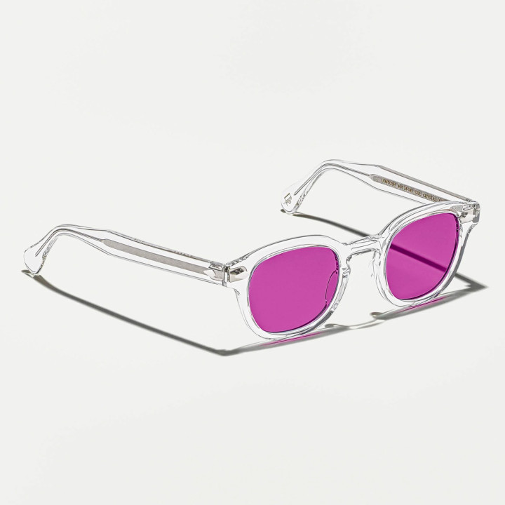 The Lemtosh Crystal with Purple Nurple tinted lenses (3q view)