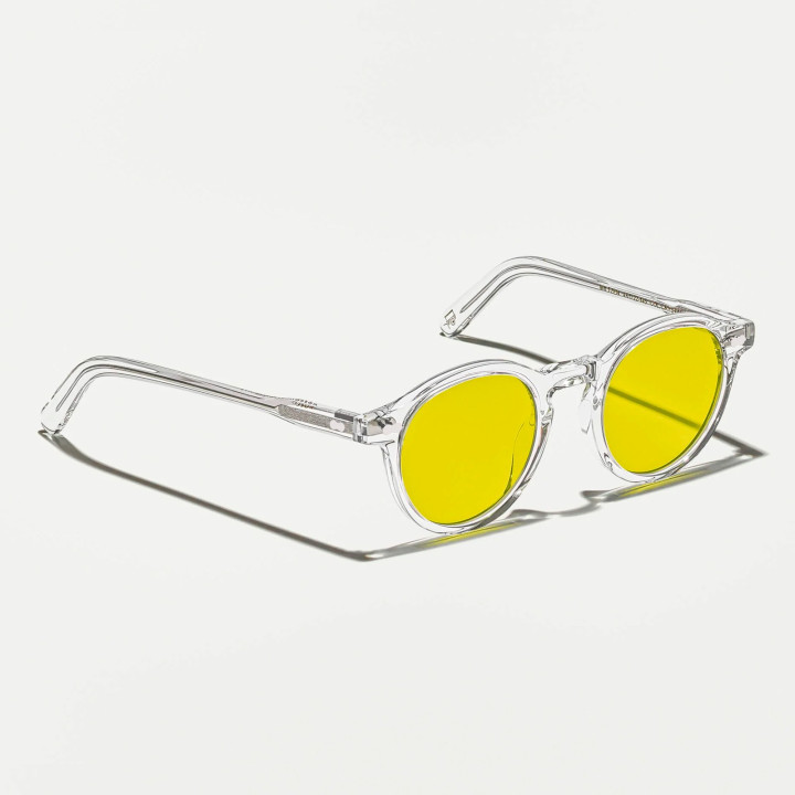 Las Miltzen Crystal con Mellow Yellow tinted lenses  (vista 3q)