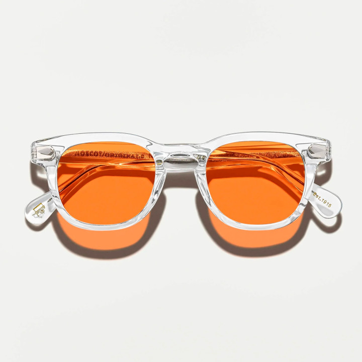 Las Gelt Crystal con Woodstock orange tinted lenses