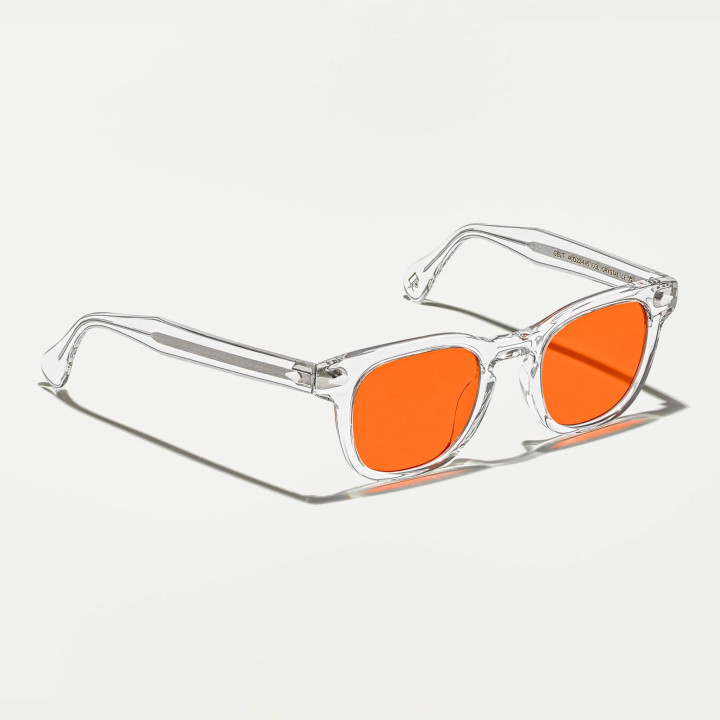 Las Gelt Crystal con Woodstock orange tinted lenses (vista 3q)
