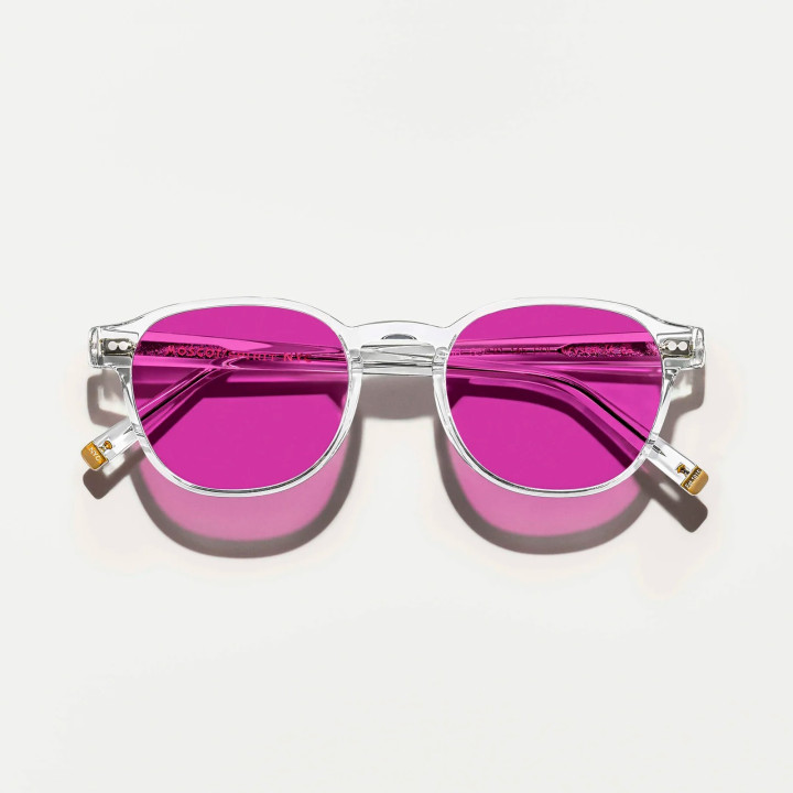 The Arthur Crystal with Purple Nurple tinted lenses