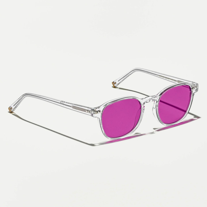 The Arthur Crystal with Purple Nurple tinted lenses (3q view)