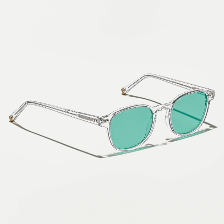 The Arthur Crystal with Turquoise tinted lenses (3q view)