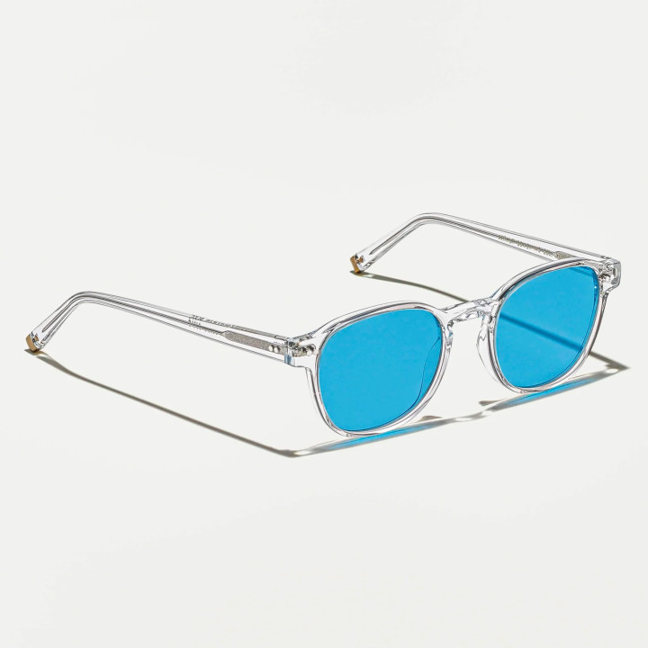 The Arthur Crystal with Celebrity Blue tinted lenses (3q view)