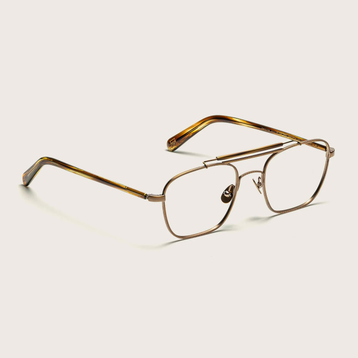 The Gafilta in Antique Gold Bamboo (3q view)