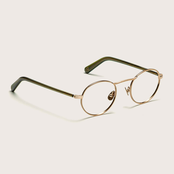 The  Kanaka in Gold Dark Green (3q view)