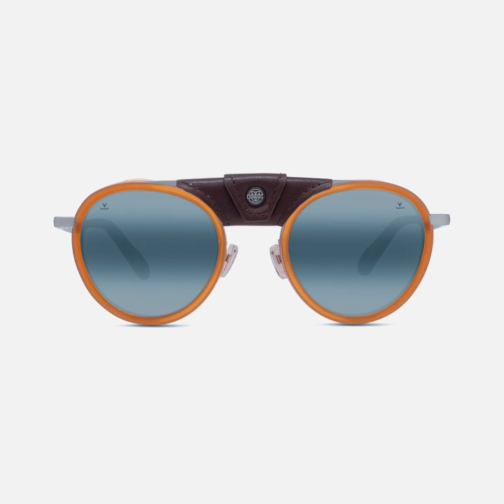 Glacier 02 Silver - Amber / Blue polarlynx