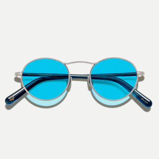 The Kanaka Sun in silver/ink with Celebrity blue CMT lenses