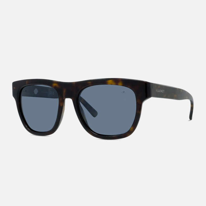 Vuarnet Belvedere 06 Large Tortoise Blue polar (3q view)