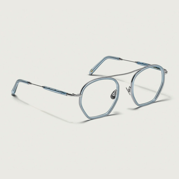 Las Kugel en Ligh Blue (vista  3q)