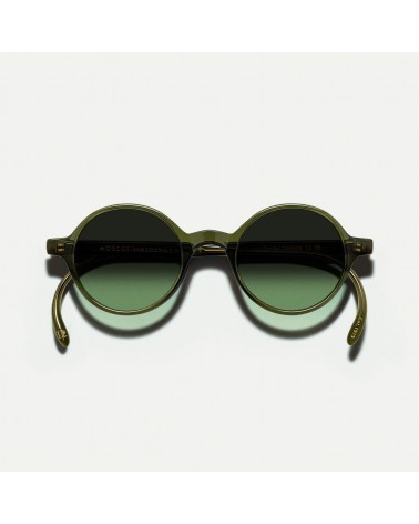 Las Scooch Sun en Dark Green con Forest Wood CMT lenses